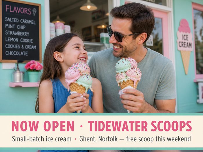 Tidewater Scoops — handcrafted ice cream